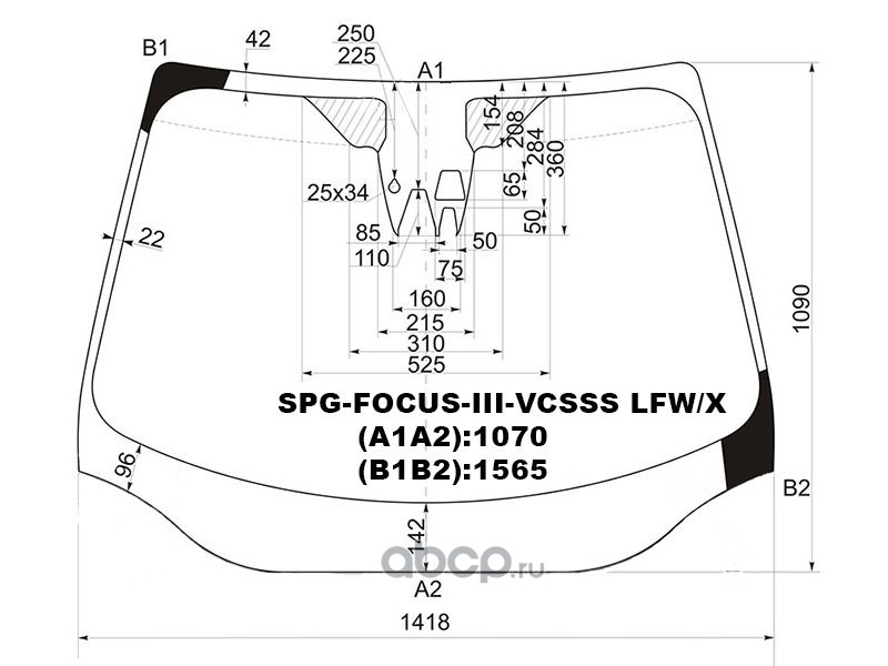 Размер лобового стекла спортейдж