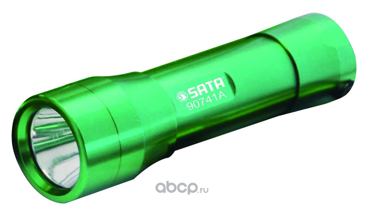 Фонарь (125мм.) светодиод. (3LED, 2xAAA) Aluminum Flashlight (зелёный) Cree 3W 90741A