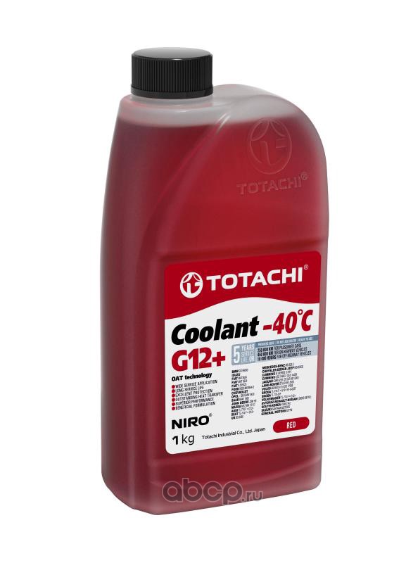 TOTACHI 4589904527562 Охлаждающая жидкость TOTACHI NIRO COOLANT   Red   -40C   G12+      1кг