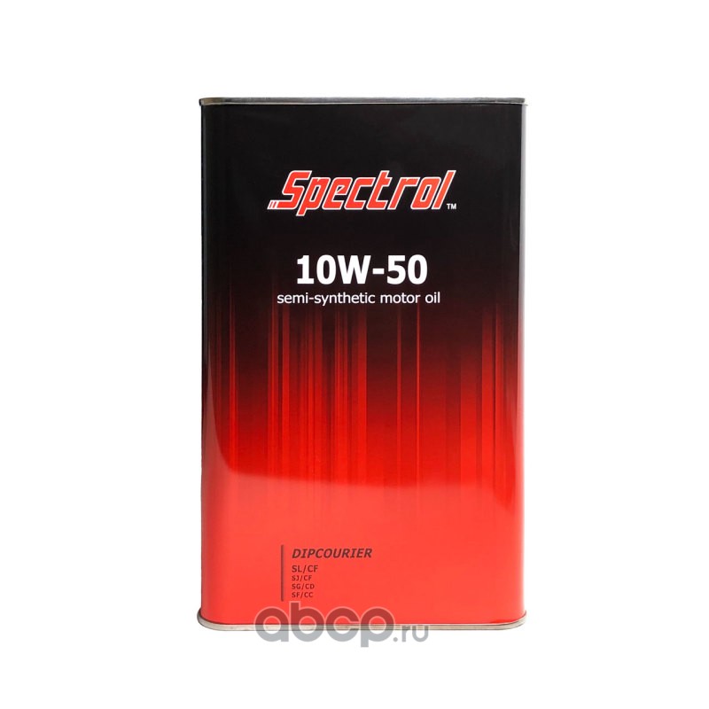 Spectrol 9070 Масло моторное полусинтетическое Спектрол Дипкурьер 10w-50 4л.