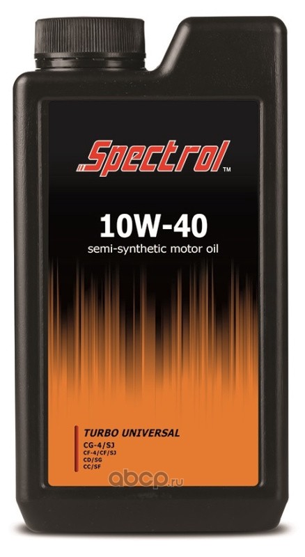 Spectrol 9212 Масло моторное полусинтетическое Спектрол ТурбоУниверсал 10w-40 1л.