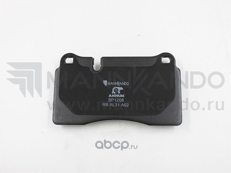 AKNUK BP1208 Колодки тормозные дисковые передние RANGE ROVER III (L322) 3.6 AKNUK