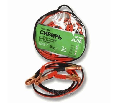 Green Star SCAB400A Провода пусковые 400А Green Star 2,5м в сумке