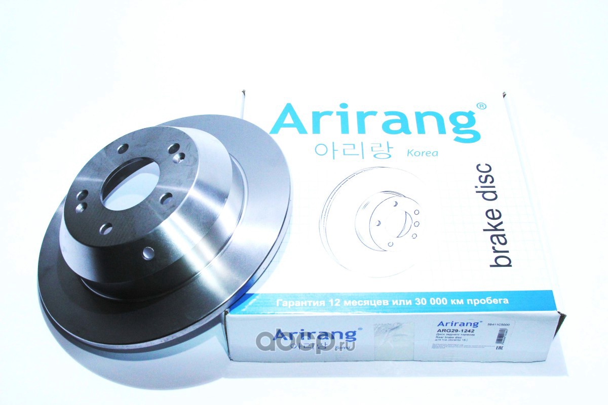 Arirang ARG291242 Диск заднего тормоза D305mm