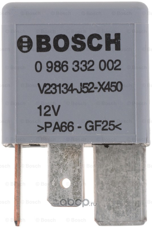 Bosch 0986332002 Реле, рабочий ток