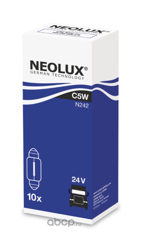 Neolux N242 Лампы вспомогательного освещения