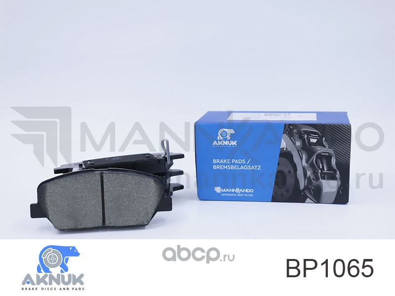 AKNUK BP1065 Дисковые тормозные колодки