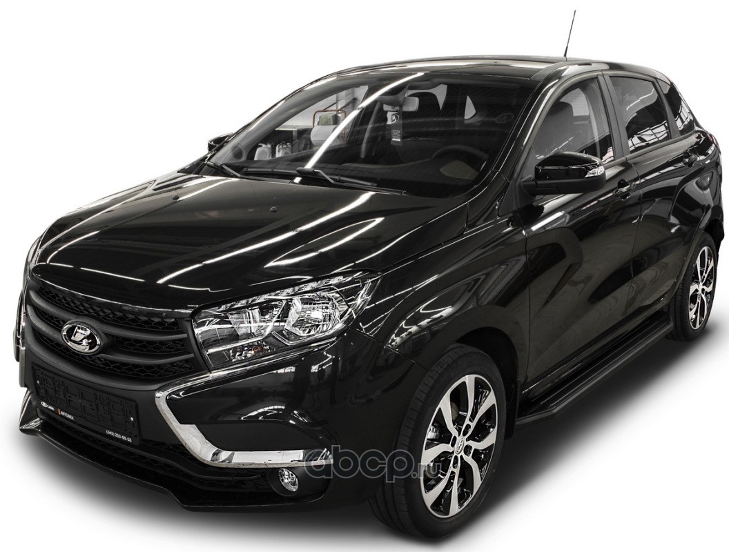 Rival A173ALB60021 Пороги Premium-Black Lada Xray 2015-, 173 см, al