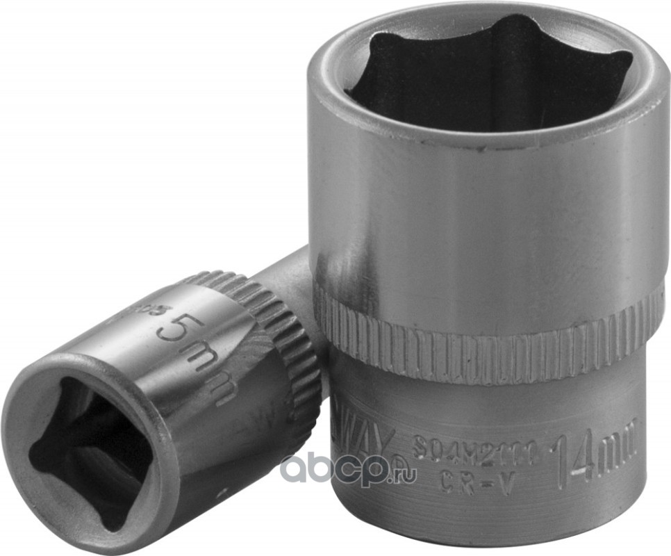 Jonnesway S04H2108 Головка торцевая 1/4&quot;&quot;DR, 8 мм