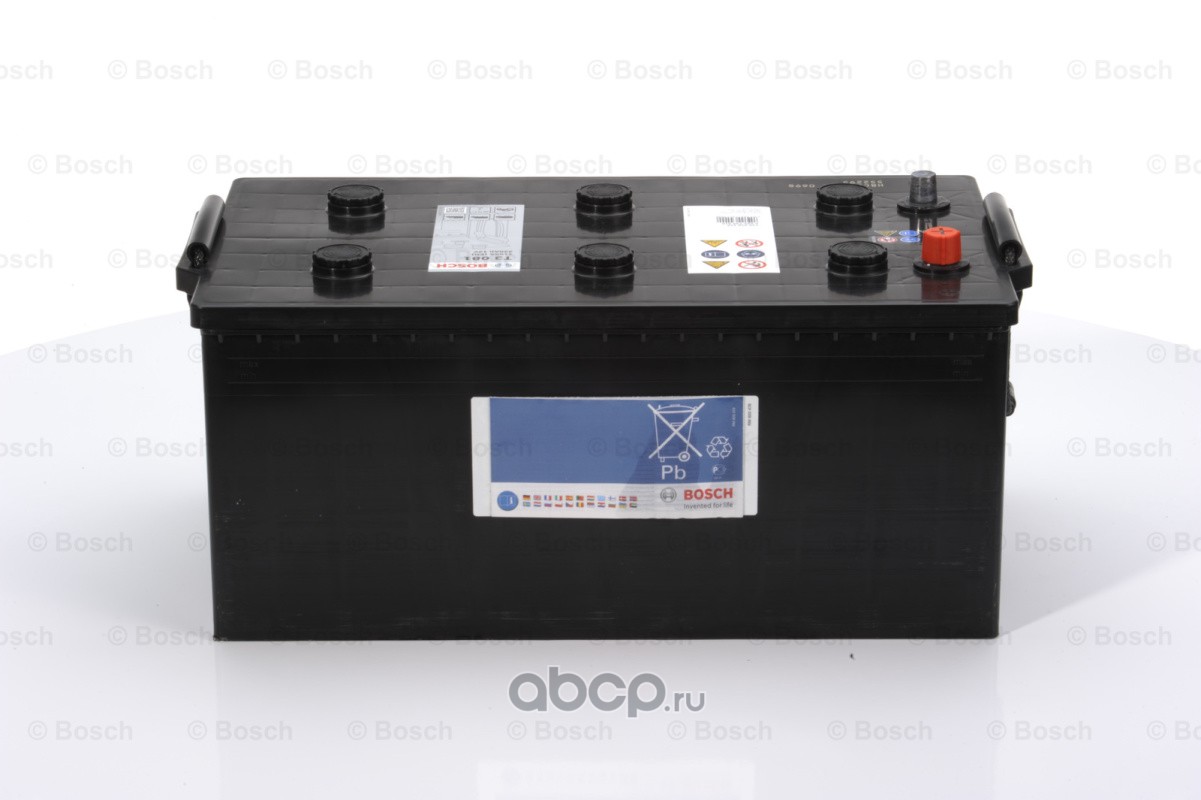 Bosch 0092T30810 Батарея аккумуляторная 220А/ч 1150А 12В обратная полярн. стандартные клеммы