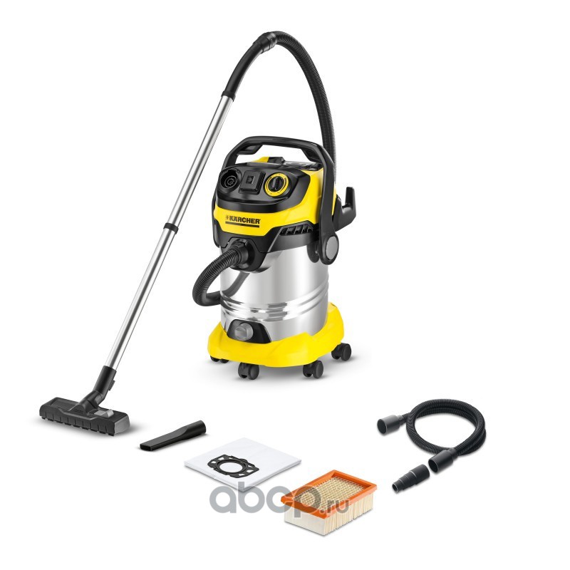 KARCHER 13482700 Пылесос хозяйственный Karcher WD 6 P Premium 1300Вт 30л 6м