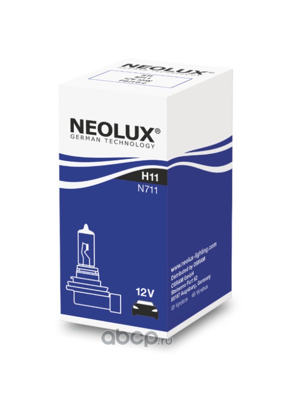 Neolux N711 Галогенные лампы головного света
