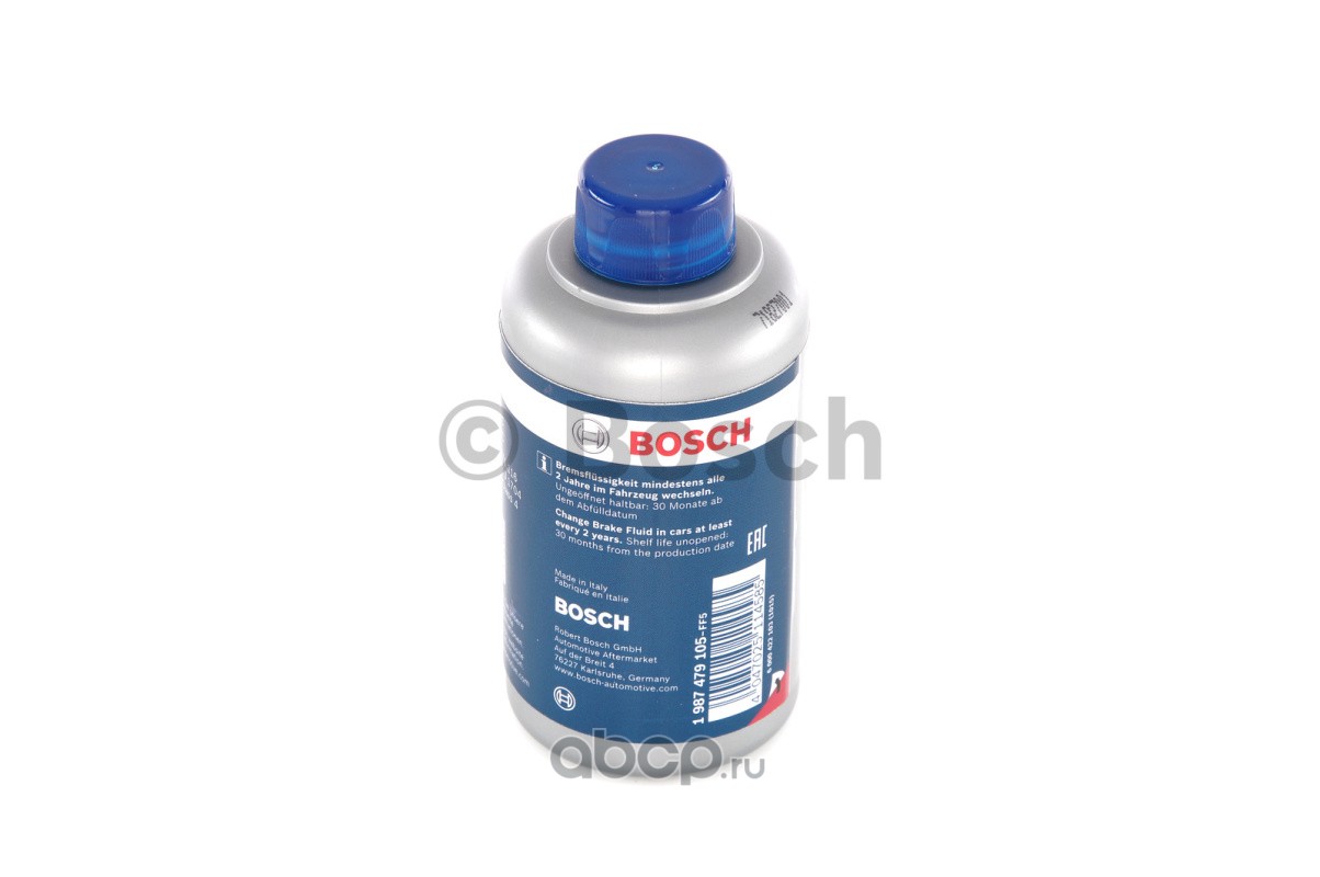 Bosch 1987479105 Жидкость тормозная dot 4, ""BRAKE FLUID"", 0.25л