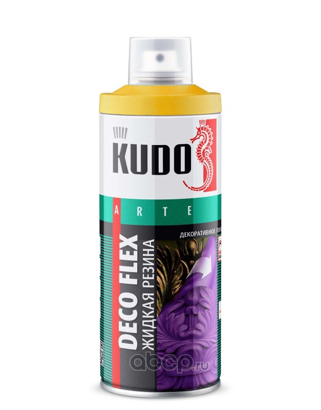 Kudo KU5303 Жидкая резина KUDO DECO FLEX Жёлтая