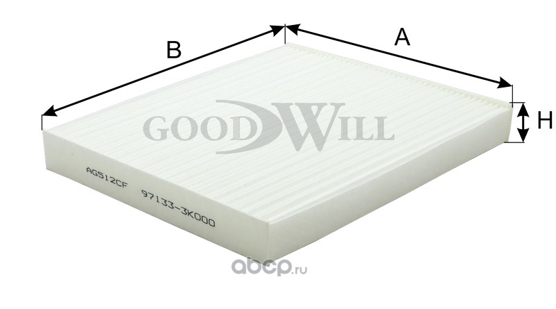 Goodwill AG512CF Фильтр салона