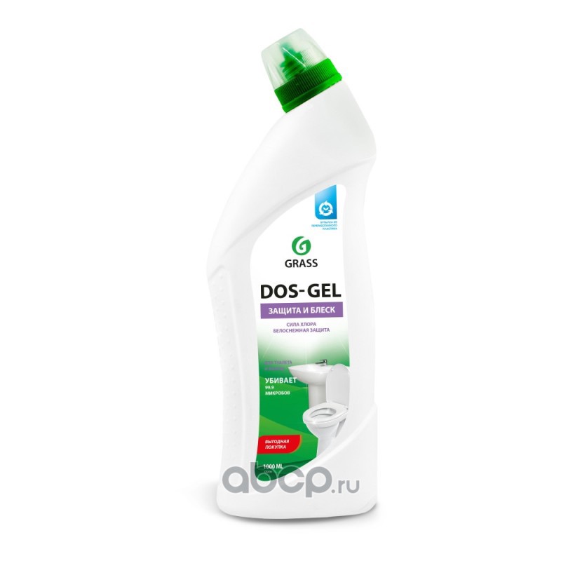 GraSS 125436 Дезинфицирующий чистящий гель &quot;DOS GEL&quot; 1 л