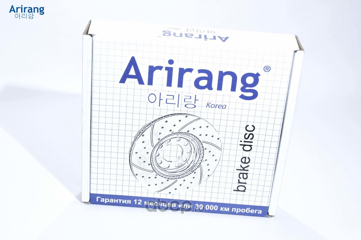Arirang ARG291078 Диск заднего тормоза D262mm