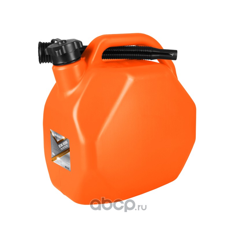 3Ton 55383 Канистра OCTANE RESERVE 20л ОРАНЖЕВАЯ д/топлива (усилен.) с крышкой и лейкой/3