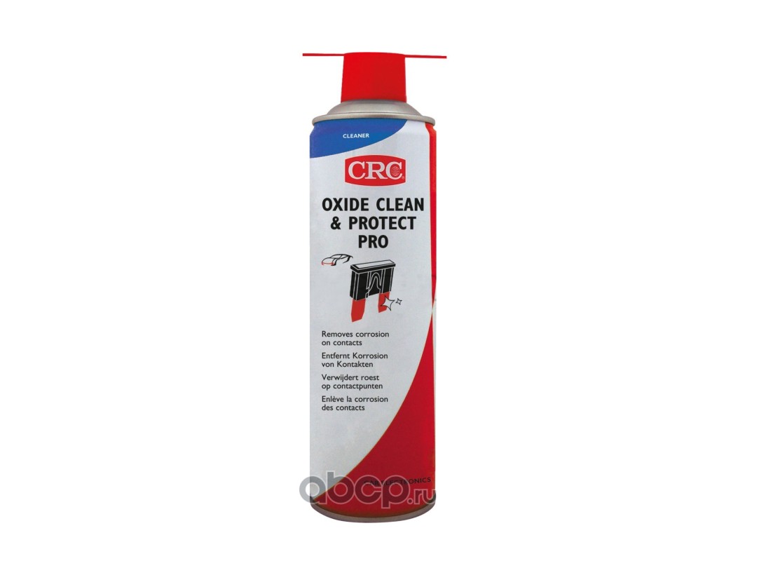 CRC 32738 Очиститель корродир. контактов 250мл.(уп.12шт.) аэроз. (OXIDE CLEAN & PROTECT PRO)