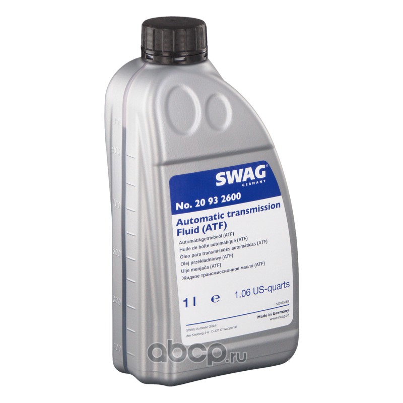 Swag 20932600 Автотрансмиссионное масло (ATF)