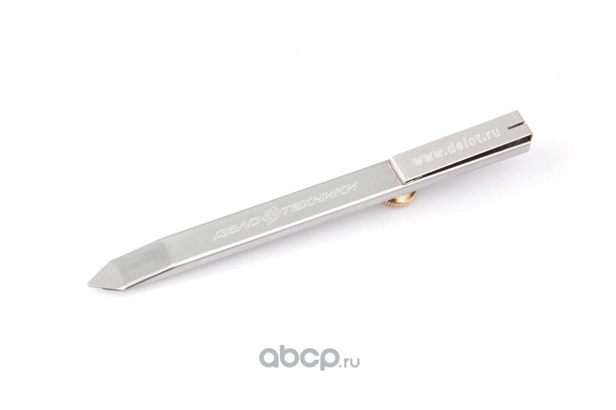 Дело Техники 261132 Нож со сменным лезвием с фиксацией, стальной корпус, 9 мм
