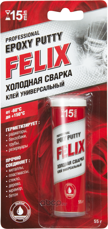 Felix 411040101 Холодная сварка FELIX, блистер, 55гр