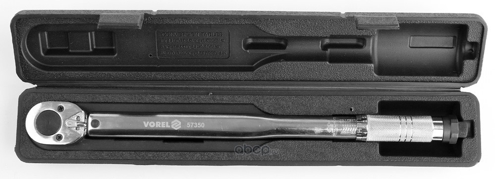 VOREL 57350 Ключ динамометрический 12, 28-210 Nm щелчковый