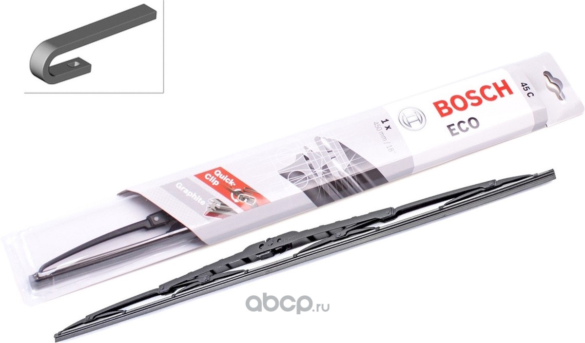 Bosch 3397004668 Щетка стеклоочистителя 450 мм каркасная 1 шт ECO