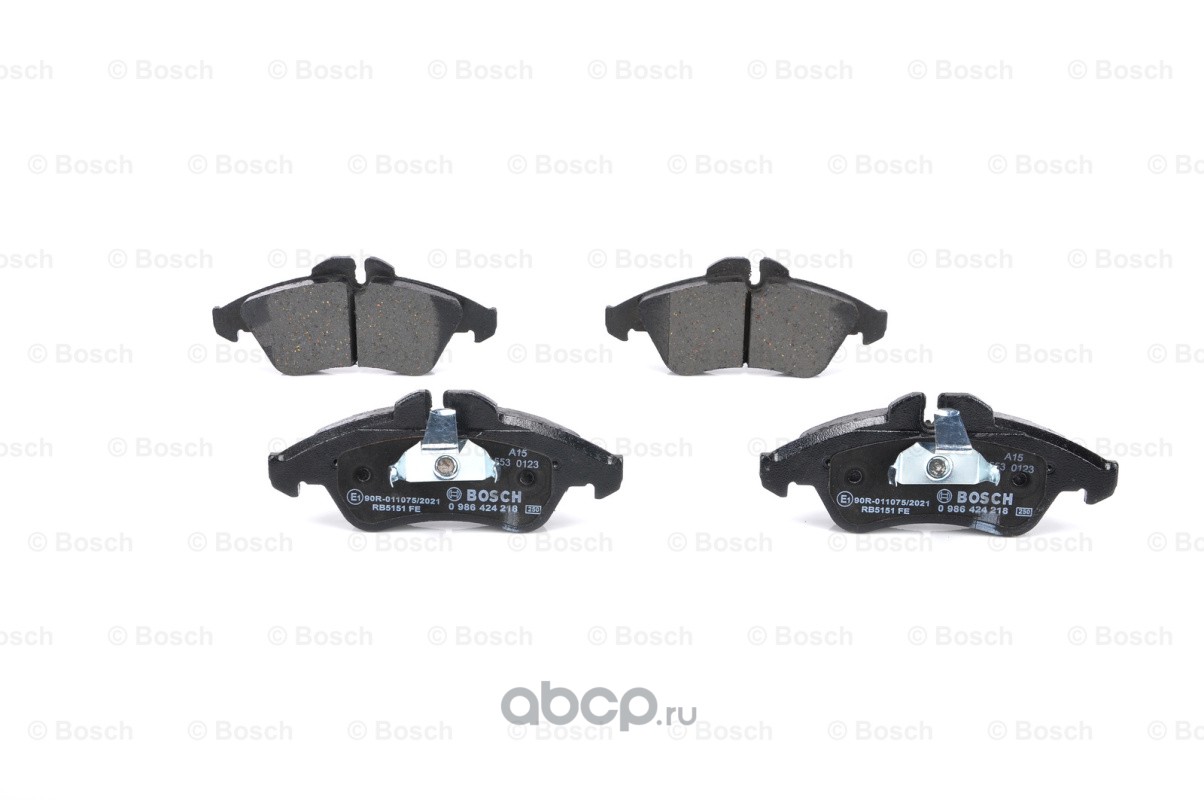 Bosch 0986424218 Комплект тормозных колодок, дисковый тормоз