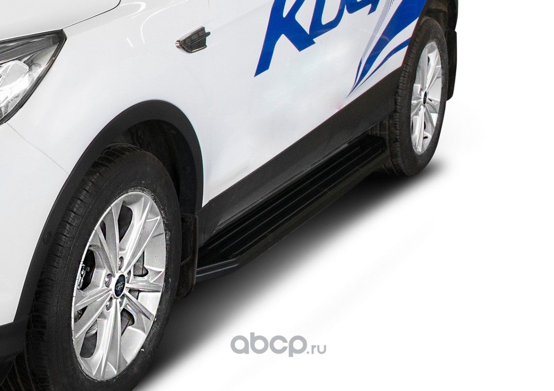 Rival A180ALB18042 Пороги Premium-Black Ford Kuga II 13-, 180 см, al