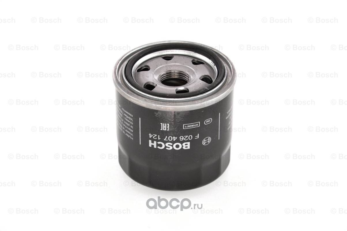 Bosch F026407124 Фильтр масляный HYUNDAI KIA Mazda OPEL F026407124