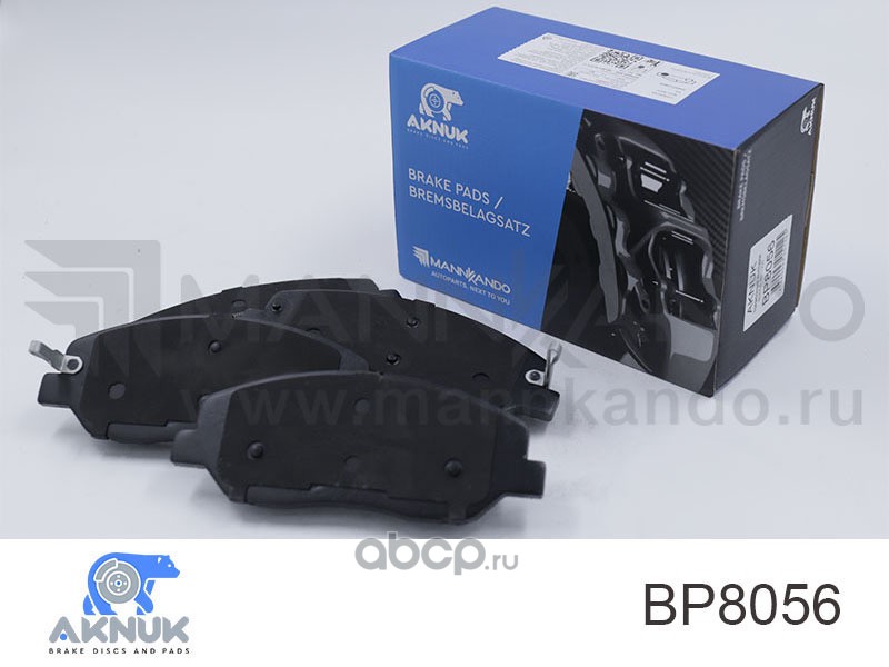 AKNUK BP8056 Дисковые тормозные колодки