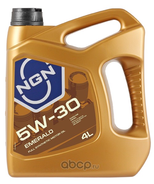 NGN V172085323 Масло моторное синтетика 5W-30 4 л.