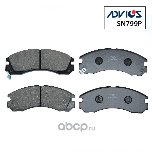 ADVICS SN799P Дисковые тормозные колодки