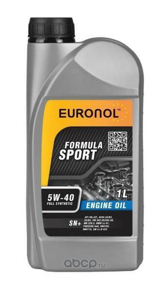 EURONOL 80193 Масло синтетика 5W-40 1л.
