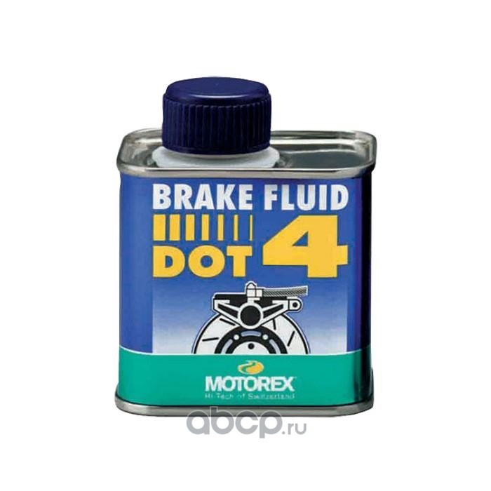 MOTOREX Жидкость тормозная BRAKE FLUID DOT 4 (250ml) 300280
