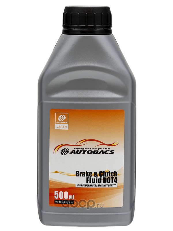 Тормозная жидкость AUTOBACS BRAKE & CLUTCH FLUID  DOT 4 (260°C) A00032537