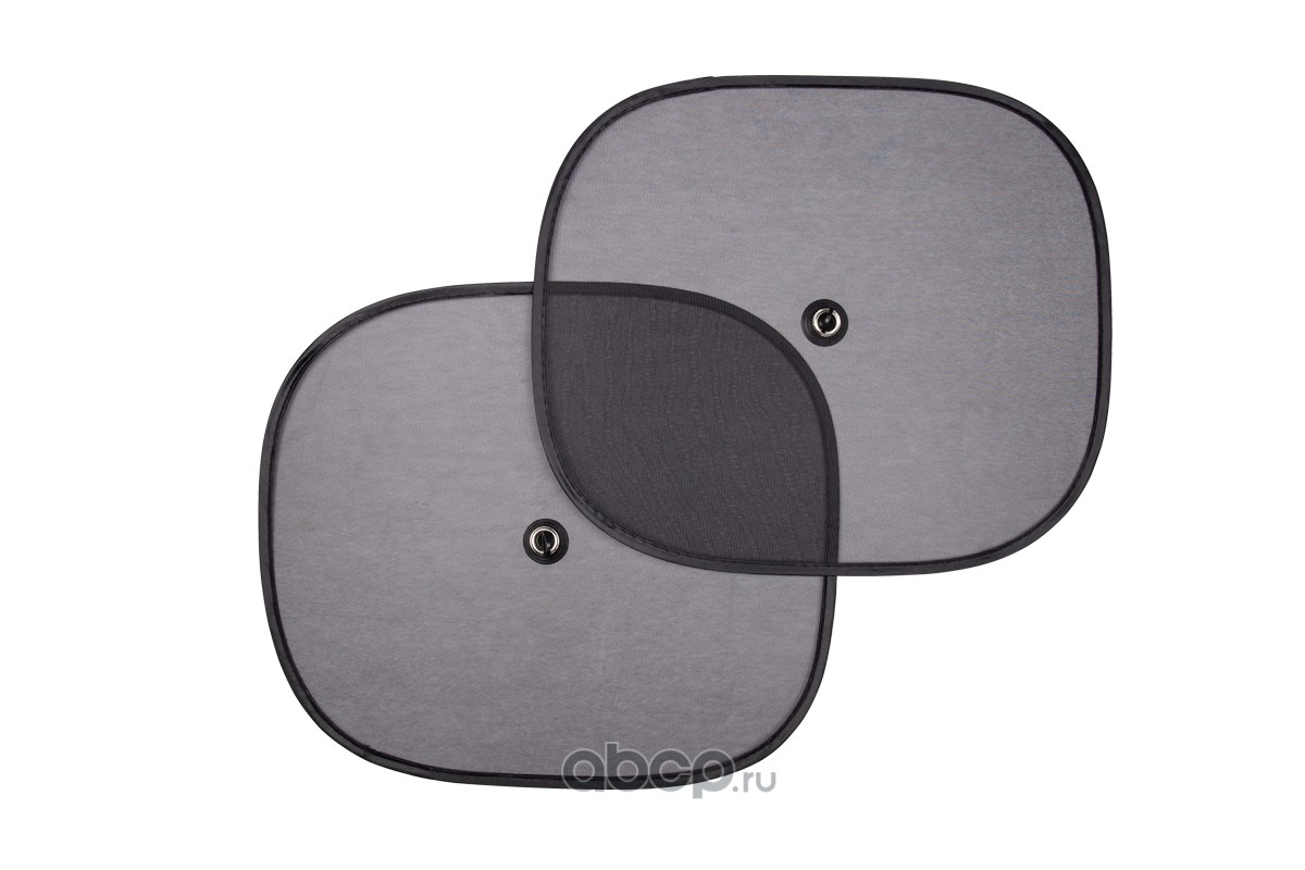 Kraft KT835608 Шторки солнцезащитные 44 * 38 см на боковые стекла (2 шт.)