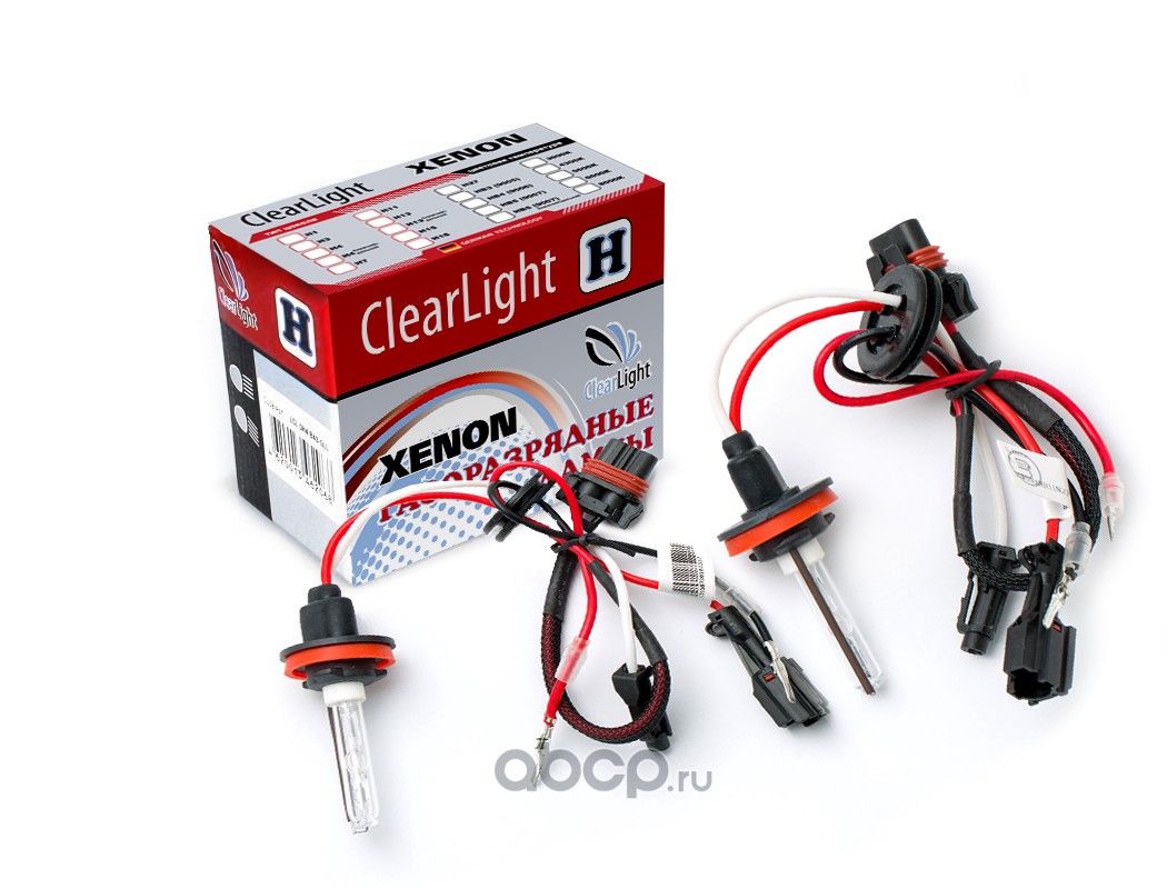ClearLight LCL0H11600LL Лампа ксеноновая Clearlight H11 (H8,H9) 6000K (1шт)