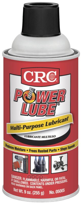 CRC 05005 Смазка многоцелевая "POWER LUBE", 255гр