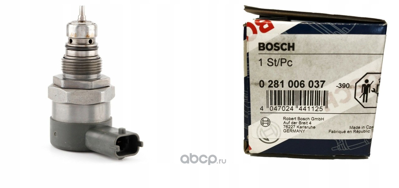 Bosch 0281006037 Редукционный клапан