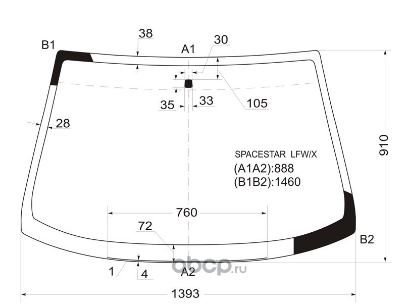 Купить Лобовое Стекло Вольво 960