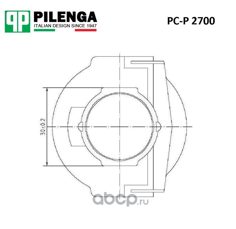 PILENGA PCP2700 Муфта сцепления