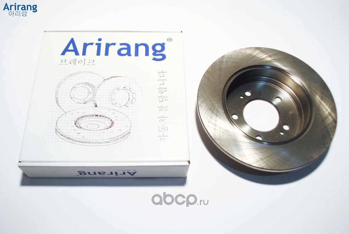 Arirang ARG291026 Диск заднего тормоза