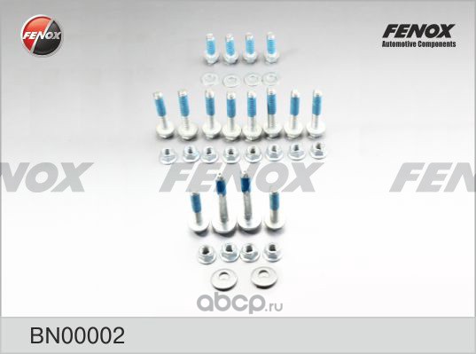 FENOX BN00002 Комплект болтов Ford Focus I, II, Mazda 3, Mazda 5, Volvo S40 04-