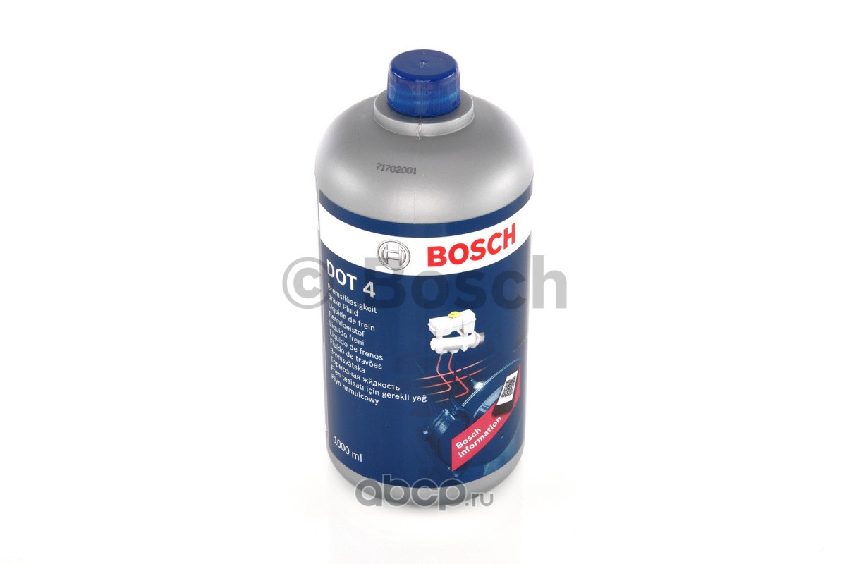 BOSCH жидкость тормозная DOT-4 (1,0л)  Пластик(1987479107) (vaz&gaz) 1987479107