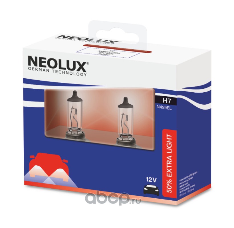 Neolux N499EL2SCB Галогенные лампы головного света