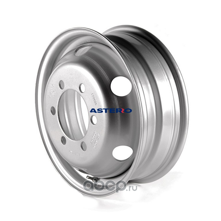 ASTERRO TC1607C Диск штампованный R16 5.5J 6x170/130 ET106 ASTERO Серебро Газель