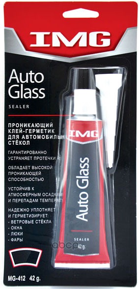 IMG MG412 Клей-герметик проникающий  для автомобильных стекол 42г.