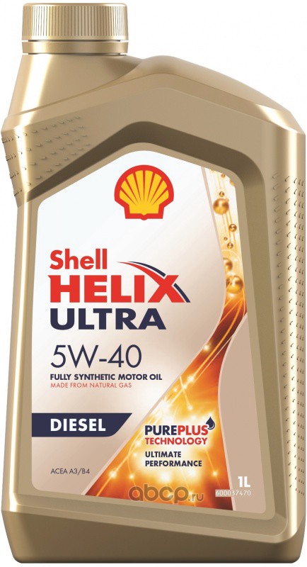 Shell 550046380 Масло моторное синтетика 5W-40 1 л.